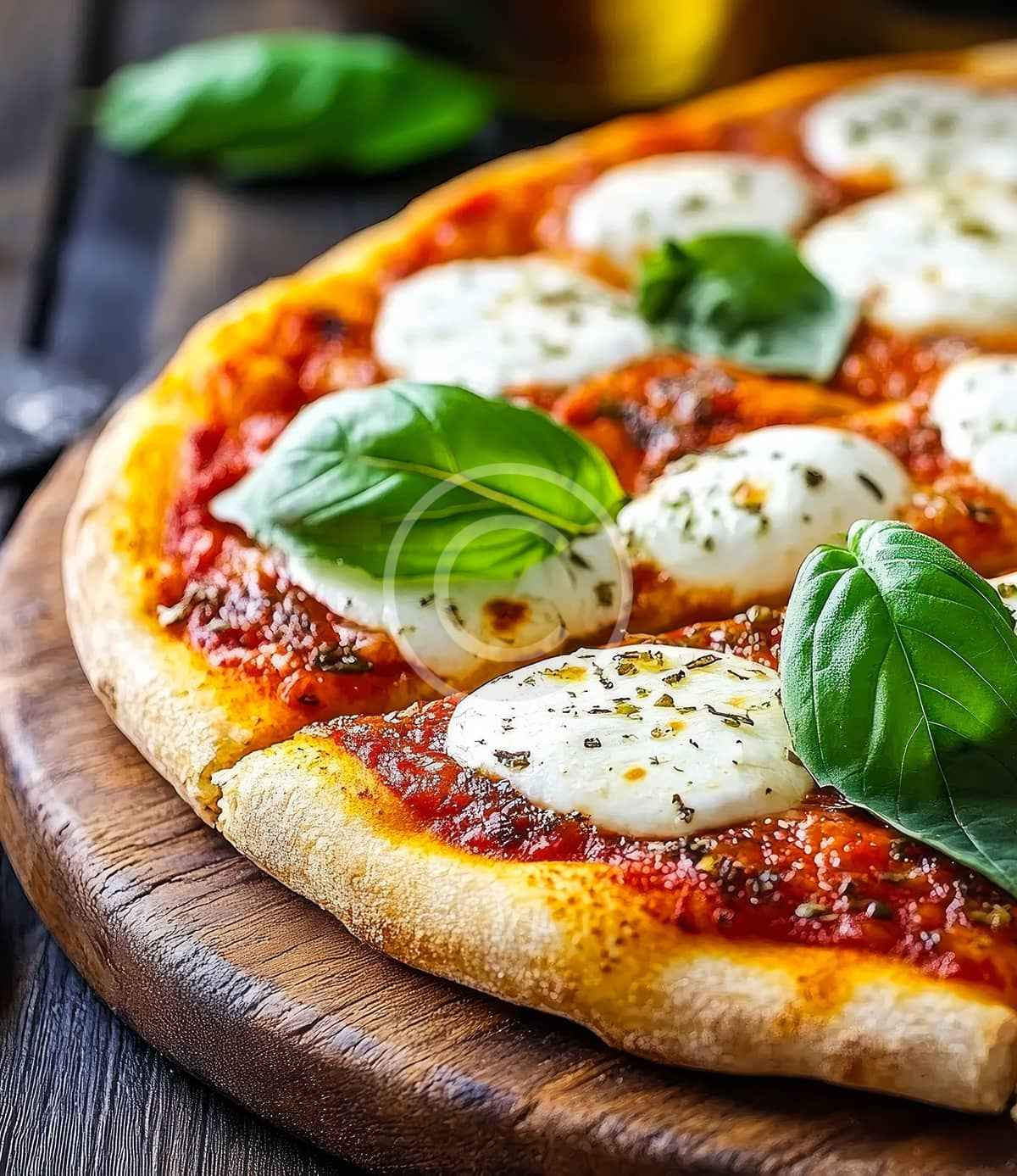 Classic margherita pizza - Imagen 2